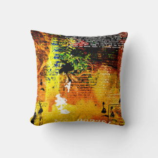 美しいグランジレイアウト背景、ヴィンテージ、アニーブ クッション