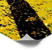 美しいグランジレイアウト背景、ヴィンテージ、アニーブ ポスター (角)