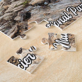 美しいグレイシャー・ナショナルパーク, モンタナ州 ジグソーパズル (側面)