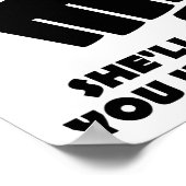 美しいグレイスパンチおもしろいポスター ポスター (角)