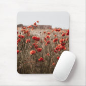 美しいケシの花 マウスパッド (マウス)