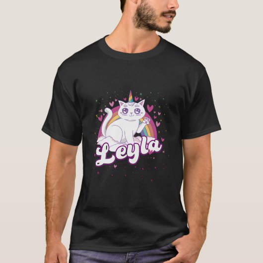 美しいケチコーンで愛らしい名前 Tシャツ (正面)
