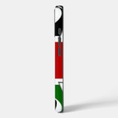 美しいケニアラブルハート驚くべきパターンアート Case-Mate iPhoneケース (裏面 / 左)