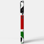 美しいケニアラブルハート驚くべきパターンアート Case-Mate iPhoneケース (裏面 / 左)