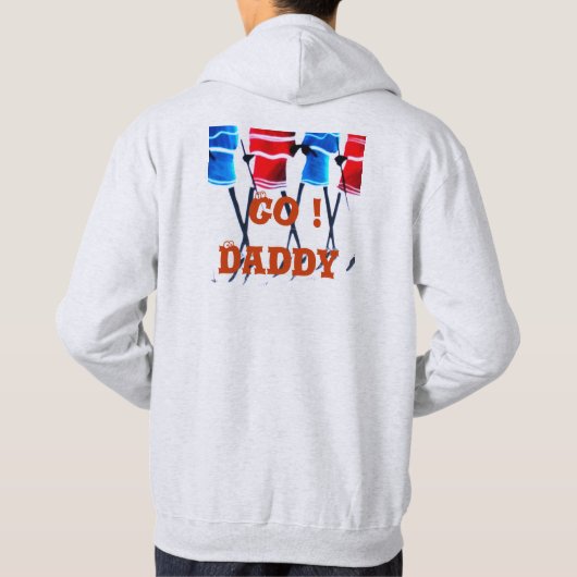 美しいケニヤマサイモラン歩く背 パーカ (裏面)