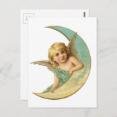 美しいケルビエンジェル ポストカード (正面/裏面)