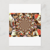 美しいケーキとデザート ポストカード (正面)