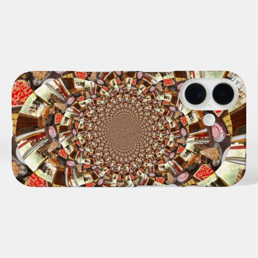 美しいケーキとデザート Case-Mate iPhoneケース (裏面 (横))
