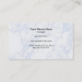 美しいケーキのベーカリーのロイヤリティカード 名刺 (裏面)