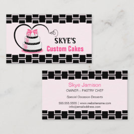 美しいケーキ 名刺