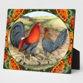 美しいゲームの鳥 フォトプラーク (側面)