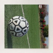 美しいゲーム – サッカーまたはフットボール–20x20 -676個 ジグソーパズル (横)