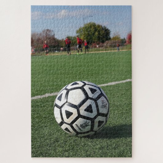 美しいゲーム – サッカーまたはFutbol-20x30 -1014個 ジグソーパズル (縦)