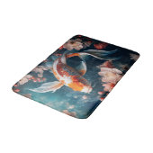 美しいコイ魚池 バスマット (アングル)