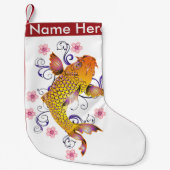 美しいコイ スモールクリスマスストッキング (正面)