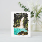 美しいコスタリカウォーター自然 ポストカード (スタンド正面)
