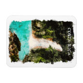 美しいコスタリカウォーター自然 マグネット (横)