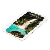 美しいコスタリカウォーター自然 マグネット (左側)