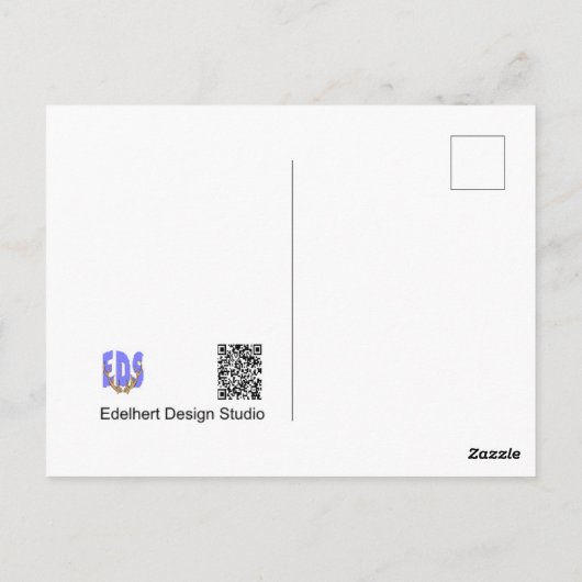 美しいコスメアの花の感謝の気持ちのポストカード ポストカード (裏面)