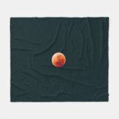 美しいコスモス フリースブランケット (正面(横))