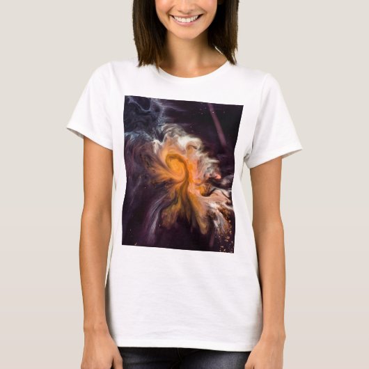 美しいコスモス Tシャツ (正面)