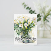 美しいコラリリーフラワー ポストカード (スタンド正面)