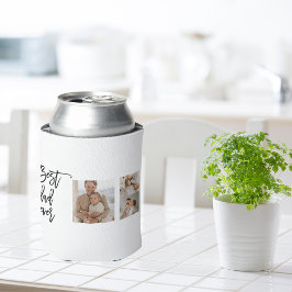 美しいコラージュ写真最高のパパエバーギフト 缶クーラー