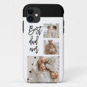 美しいコラージュ写真最高のパパエバーギフト Case-Mate iPhoneケース (裏面)