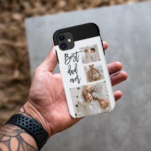 美しいコラージュ写真最高のパパエバーギフト iPhone 11 ケース