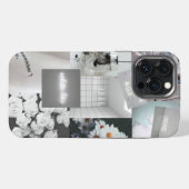 美しいコラージュ壁紙 iPhoneケース (裏面横)