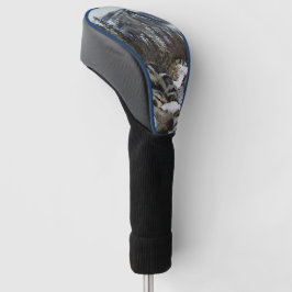 美しいコロラドウィンターストリームゴルフヘッドカバー ゴルフヘッドカバー