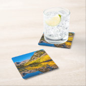 美しいコロラドシーナリーコースターセット スクエアペーパーコースター (インサイチュ)