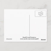 美しいコロラドポストカード ポストカード (裏面)