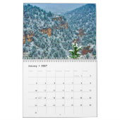 美しいコロラド カレンダー (1月 2027)