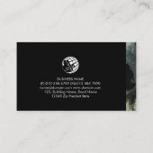 美しいコンサルタント美容師の名刺 名刺 (裏面)