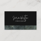 美しいコンサルタント美容師の名刺 名刺 (正面)