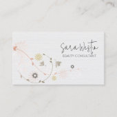 美しいコンサルタント美容師 名刺 (正面)