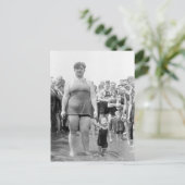 美しいコンテスト干潟, 1919 ポストカード (スタンド正面)