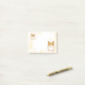 美しいコーギーのお尻のポスト・イット ポストイット (デスク上)