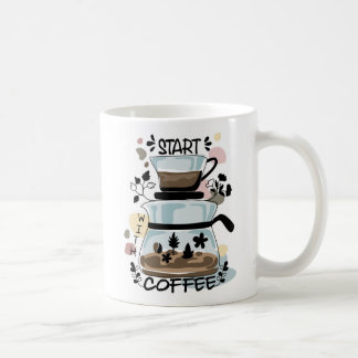 美しいコーヒーのマグカップ コーヒーマグカップ
