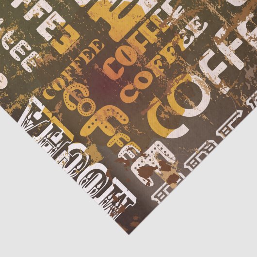 美しいコーヒーエスプレッソのデザイン 薄葉紙 (詳細)