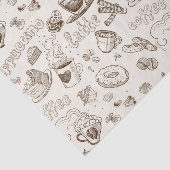 美しいコーヒーエスプレッソのデザイン 薄葉紙 (詳細)