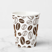 美しいコーヒーショップカスタムのビジネス名 紙コップ (左)