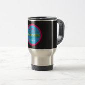 美しいコーヒー、液体の金、トラベル/通勤用マグカップ トラベルマグ (正面右)