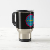 美しいコーヒー、液体の金、トラベル/通勤用マグカップ トラベルマグ (正面左)