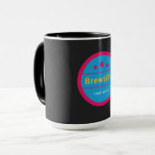 美しいコーヒー、液体の黄金、コンボマグ マグカップ (正面左)