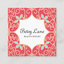 美しいコーラルレッドローズ金ゴールドスワーズ美しいサロン