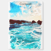 美しいコーンウォールイングランドUK沿岸景観 マグネット (正面)