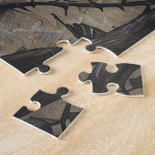 美しいゴシック様式の女性 ジグソーパズル (側面)