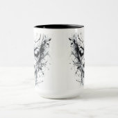 美しいゴシック様式の女性 マグカップ (中央)